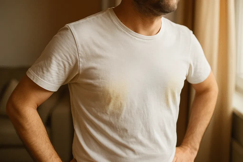 Jak usunąć żółte plamy z potu? Sprawdzone domowe sposoby